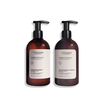 Gentle & Balance Shampoo & Conditioner Set - Rebalance : Gentle & Balance สำหรับหนังศีรษะแพ้ง่าย ปลอบประโลม และปรับสมดุลหนังศีรษะ