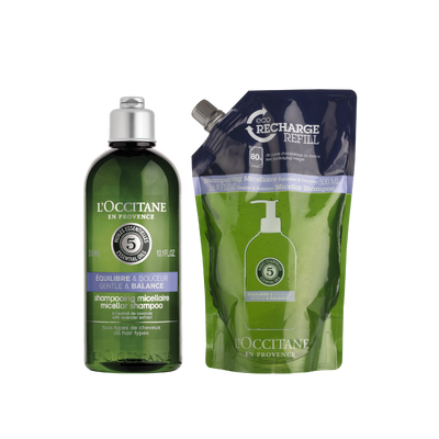 [Online Exclusive] Gentle & Balance Shampoo Eco-Refill Bundle Set - Silicone-Free