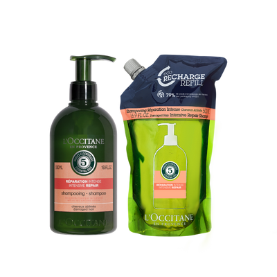 [Online Exclusive] Intensive Repair Shampoo Eco-Refill Set - hair care promo