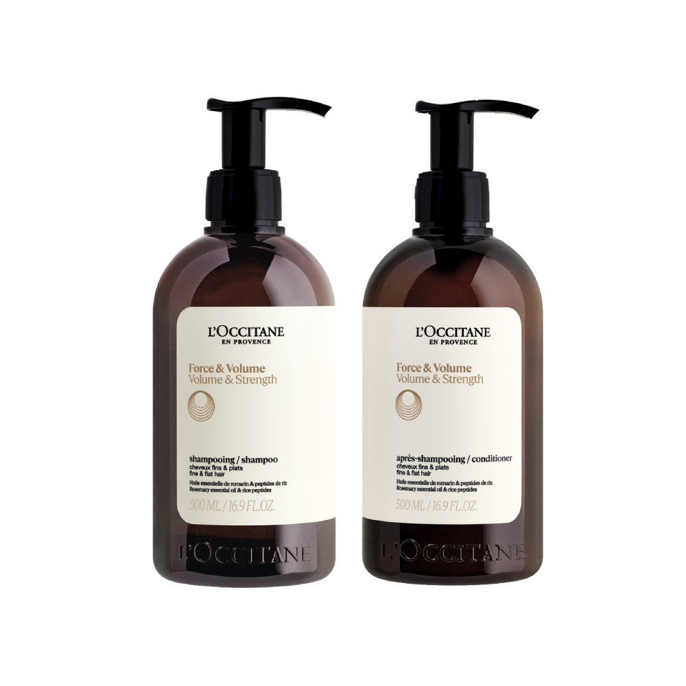 [Online Exclusive] Volume & Strength Shampoo & Conditioner Set