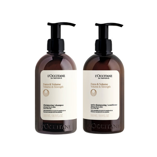 [Online Exclusive] Volume & Strength Shampoo & Conditioner Set