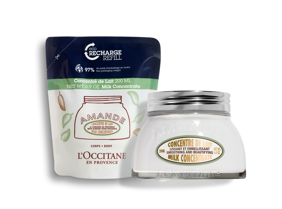 Buy Almond Milk Concentrate with Eco-Refill - 200 ml | L'Occitane TH