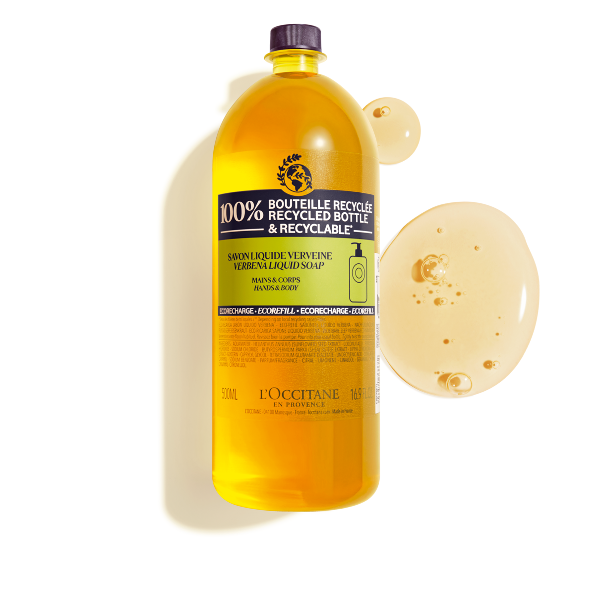 Shea Verbena Liquid Soap Eco-Refill