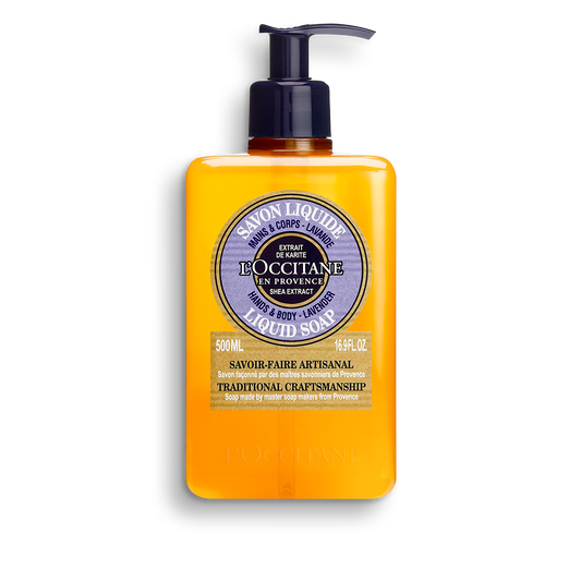 Shea Lavender Liquid Soap