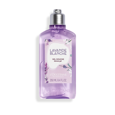 White Lavender Shower Gel - Shower with Flowers